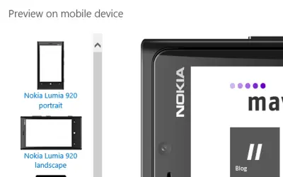Mavention Mobile Preview — Microsoft 365 plugin