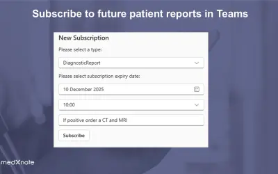 Medxnote MT — Microsoft 365 plugin
