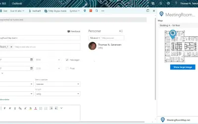 MeetingRoomMap for Outlook — Microsoft 365 plugin