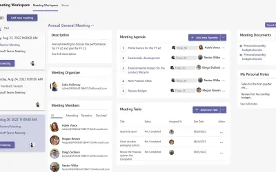 Meetings Workspace — Microsoft 365 plugin