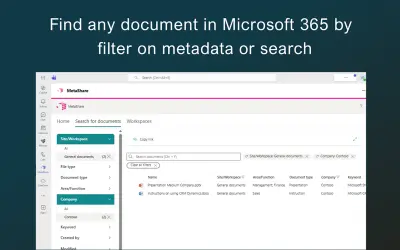 MetaShare — Microsoft 365 plugin
