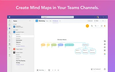 MindMeister - Mind Mapping — Microsoft 365 plugin