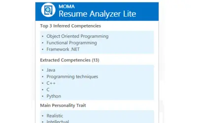 MOMA Resume Analyzer Lite — Microsoft 365 plugin