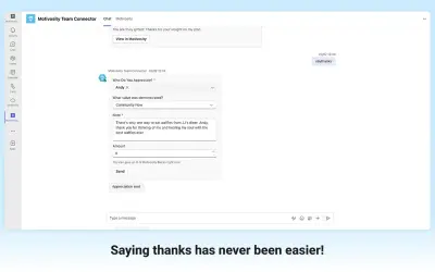 Motivosity Team Connector — Microsoft 365 plugin
