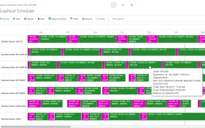 MxAPS Advanced Finite Capacity Scheduling — Microsoft 365 plugin