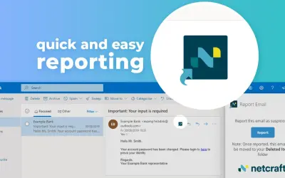 Netcraft Mail Reporter — Microsoft 365 plugin