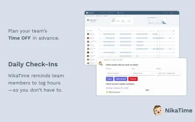 NikaTime — Microsoft 365 plugin