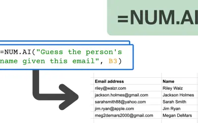 Numerous.ai — Microsoft 365 plugin