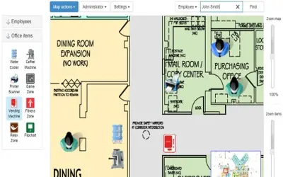 OfficeMap Demo — Microsoft 365 plugin