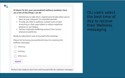 OLi Wellness — Microsoft 365 plugin