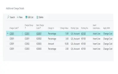 OmniFY Additional Charges — Microsoft 365 plugin