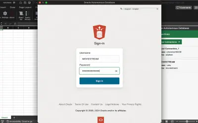 Oracle Database for Excel — Microsoft 365 plugin