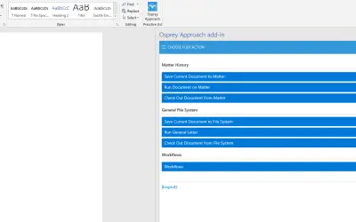 Osprey Approach — Microsoft 365 plugin