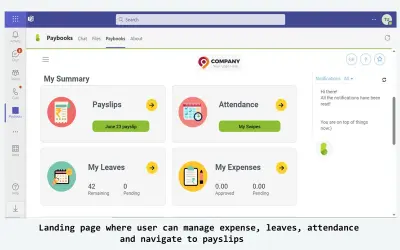 Paybooks — Microsoft 365 plugin
