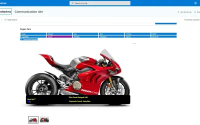 Pictoria Image Slider — Microsoft 365 plugin