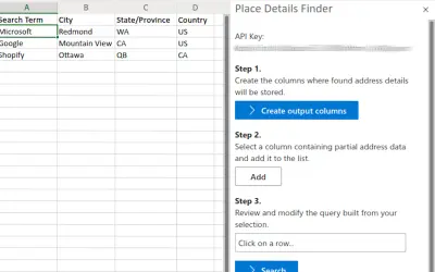 Place Details Finder — Microsoft 365 plugin