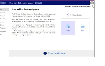 Pool Car Booking System — Microsoft 365 plugin