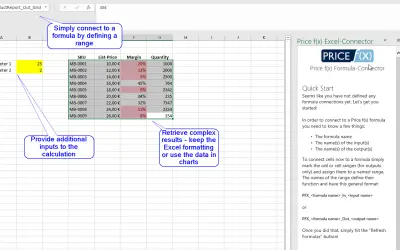 Price f(x) Formula-Connector — Microsoft 365 plugin