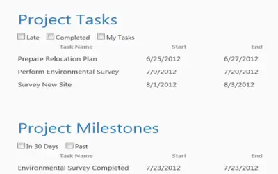 PROJILITY LiveWindow — Microsoft 365 plugin