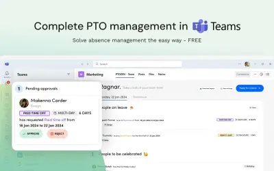 PTOZEN — Microsoft 365 plugin