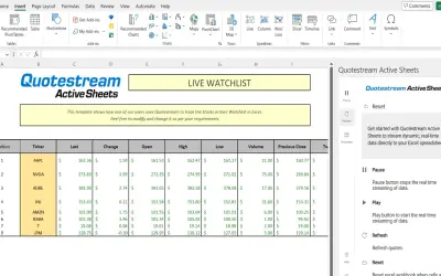 Quotestream Active Sheets — Microsoft 365 plugin