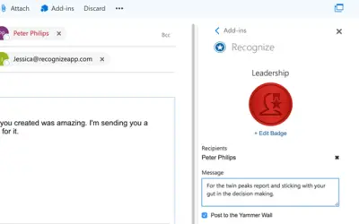 Recognize - employee recognition & rewards — Microsoft 365 plugin