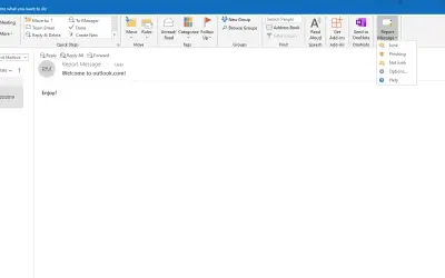 Report Message — Microsoft 365 plugin