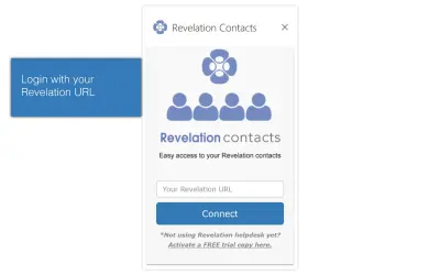 Revelation Contacts — Microsoft 365 plugin