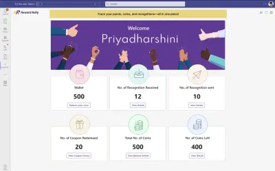 Reward Rally — Microsoft 365 plugin