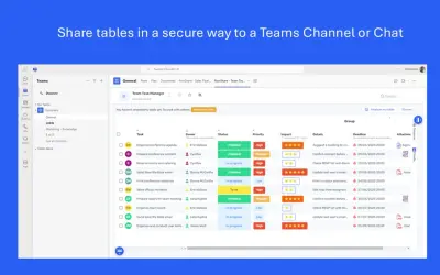 RowShare — Microsoft 365 plugin