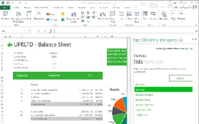 Sage One Accounting Intelligence Reporting Cloud — Microsoft 365 plugin
