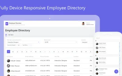 Saketa Employee Directory - PRO — Microsoft 365 plugin