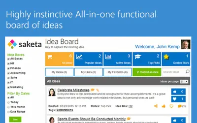 Saketa Idea Board — Microsoft 365 plugin