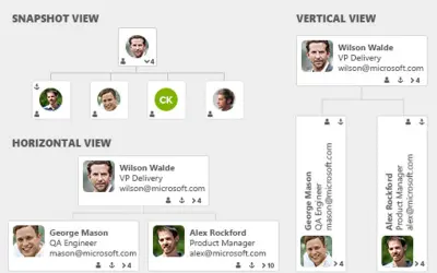 Saketa Organization Chart — Microsoft 365 plugin
