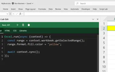 Script Lab Unity — Microsoft 365 plugin