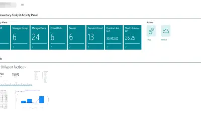 SD BI Inventory Cockpit — Microsoft 365 plugin