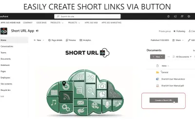 Short URL App — Microsoft 365 plugin