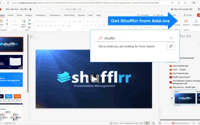 Shufflrr for Office 365 — Microsoft 365 plugin
