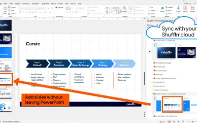 Shufflrr Slide Library for PowerPoint — Microsoft 365 plugin