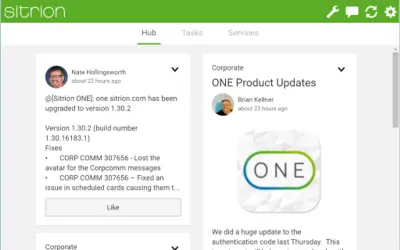 Sitrion ONE Mobile Productivity Stream Publisher — Microsoft 365 plugin