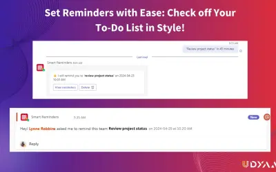 Smart Reminders — Microsoft 365 plugin