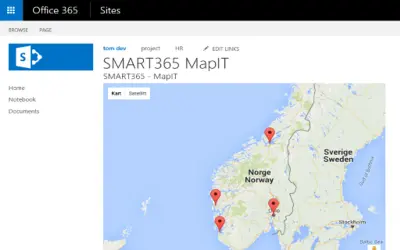 SMART365 - MapIT — Microsoft 365 plugin