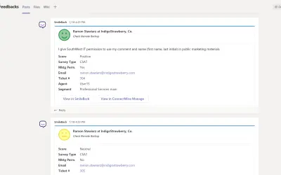 SmileBack — Microsoft 365 plugin
