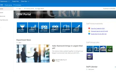 SP CRM Core: CRM for SharePoint & M265 — Microsoft 365 plugin