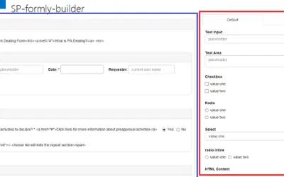 sp-formly Form Builder(Beta) — Microsoft 365 plugin