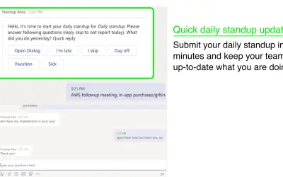 Standup Alice — Microsoft 365 plugin