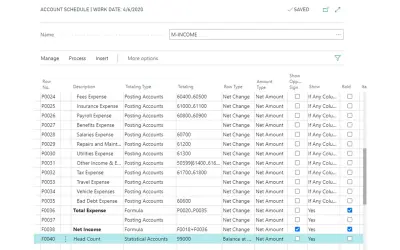 Statistical Accounts — Microsoft 365 plugin