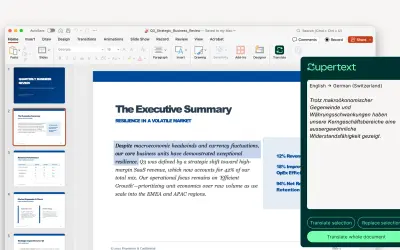 Supertext Translator for PowerPoint — Microsoft 365 plugin