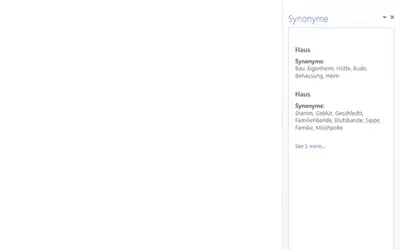 Synonyme — Microsoft 365 plugin