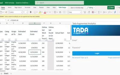 Tada Augmented Analytics — Microsoft 365 plugin